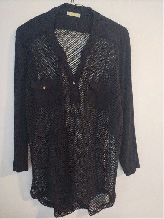 Unbranded Tops - Black Sheer Shirt
